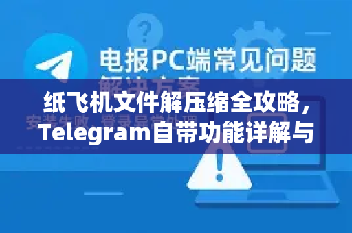纸飞机文件解压缩全攻略，Telegram自带功能详解与高效使用技巧