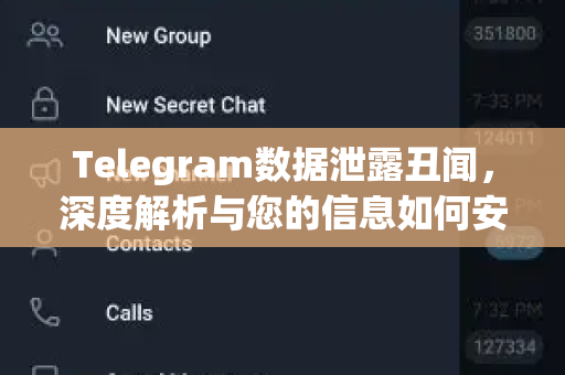 Telegram数据泄露丑闻，深度解析与您的信息如何安全？